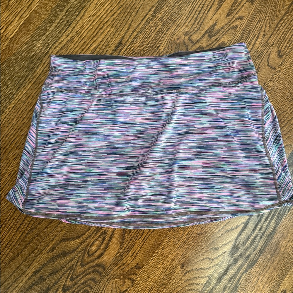 Multicolor Athletic Skirt, Sz Large